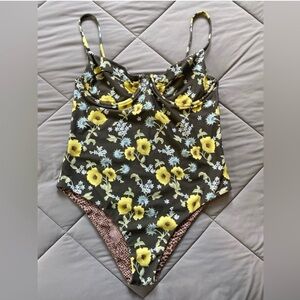 Acacia Swimwear Brown Leopard Print